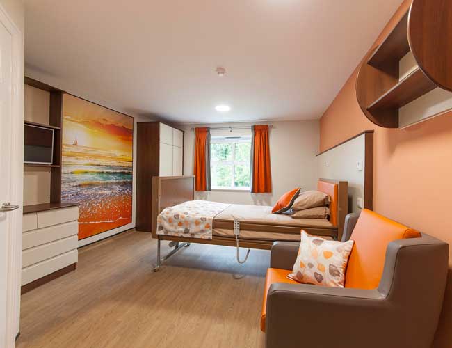 Willowbrook Care  Home  Bedroom  Design  Little Islands